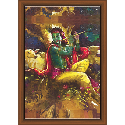 Radha Krishna Paintings (RK-9098)